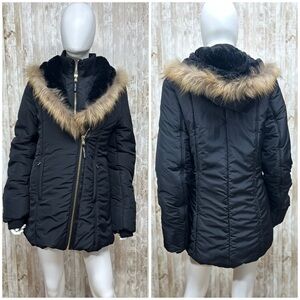 Nordic Down Raccoon Fur Lined Coat [PP490]